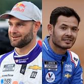Kyle Larson attempts to get new-found NASCAR Xfinity Series regular Shane van Gisbergen into Sprint Car racing