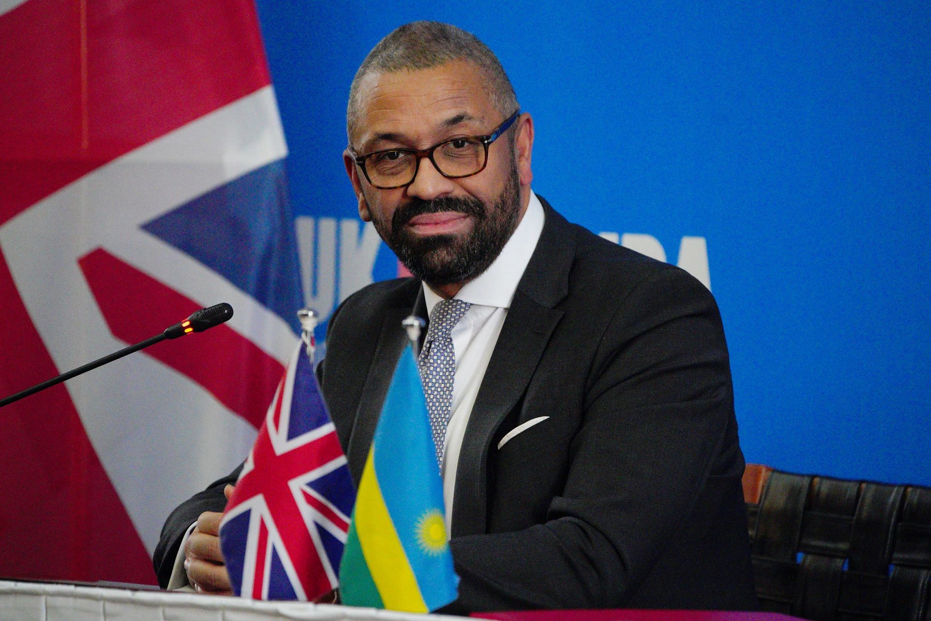 James Cleverly&#039;s date rape joke lands him in hot water, with people calling for his resignation (Image via Getty Images)