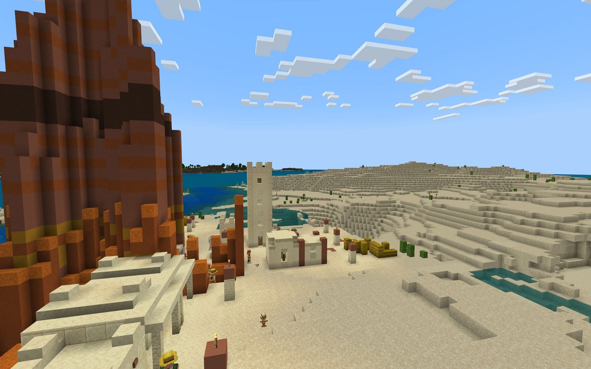 Desert Temple Mystery (Image via Mojang)