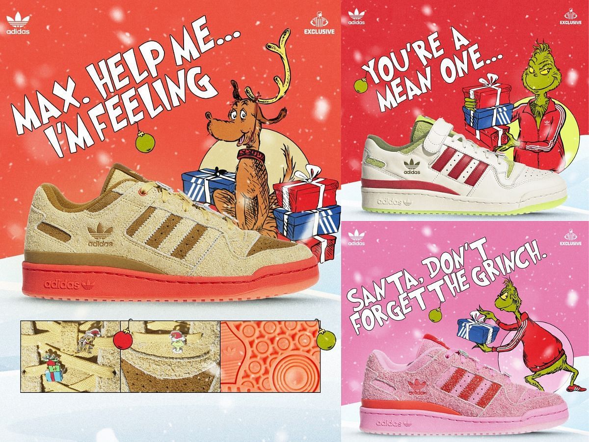 The Grinch x Adidas Forum Low sneakers