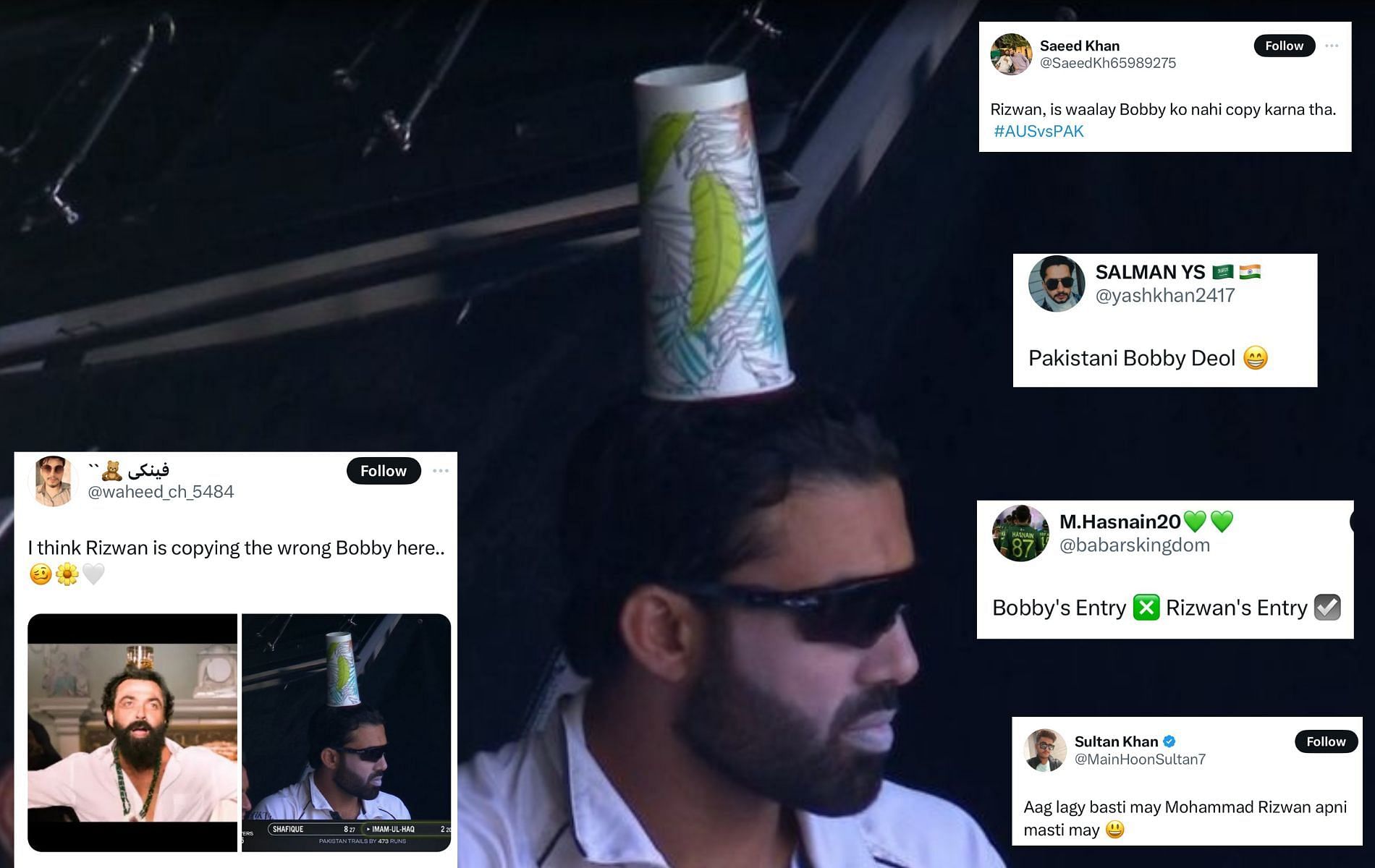 Mohammad Rizwan was left out of the playing XI for the first Test. (Pics: X)