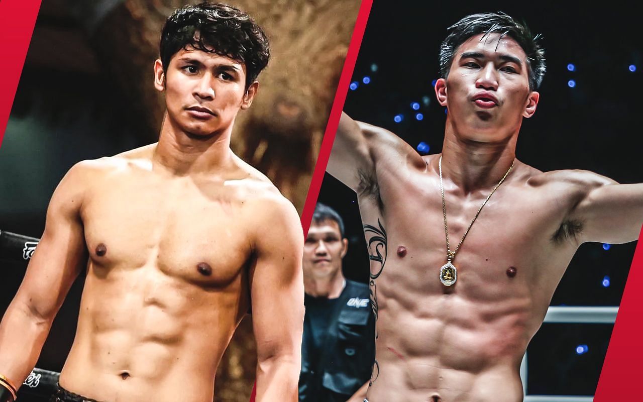 Superbon (L) said it is hard to imagine that he and Tawanchai (R) will win by knockout in their title fight next week. -- Photo by ONE Championship