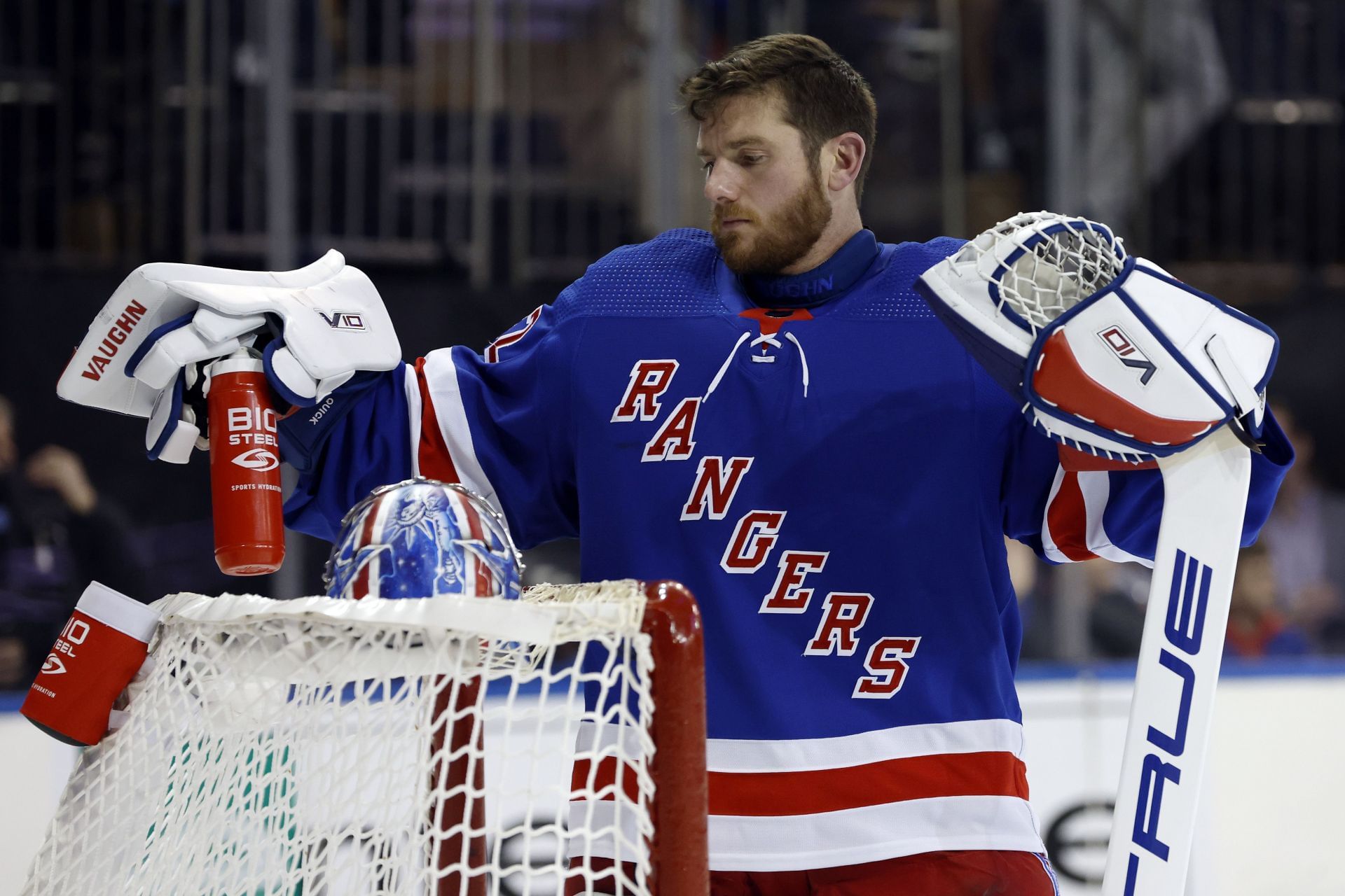 Jonathan Quick of the NHL&#039;s New York Rangers