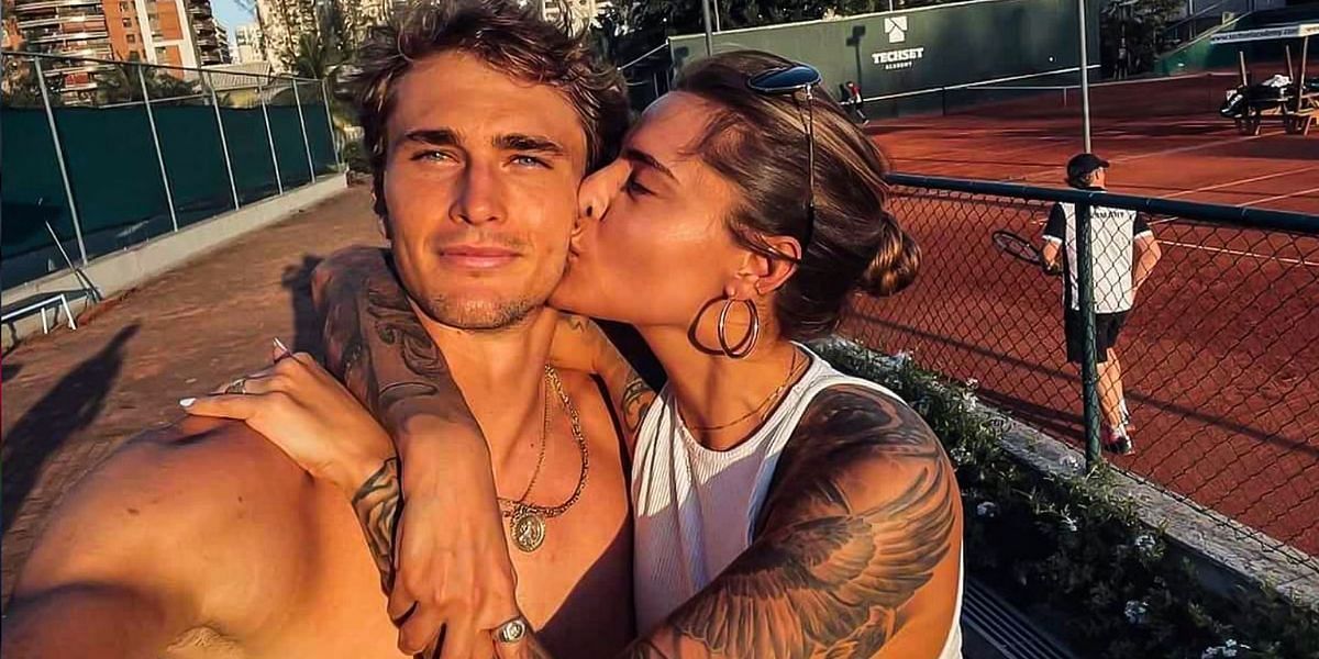 Alexander Zverev and girlfriend Sophia recently looked ahead to 2024 as their Maldives vacation came to an end