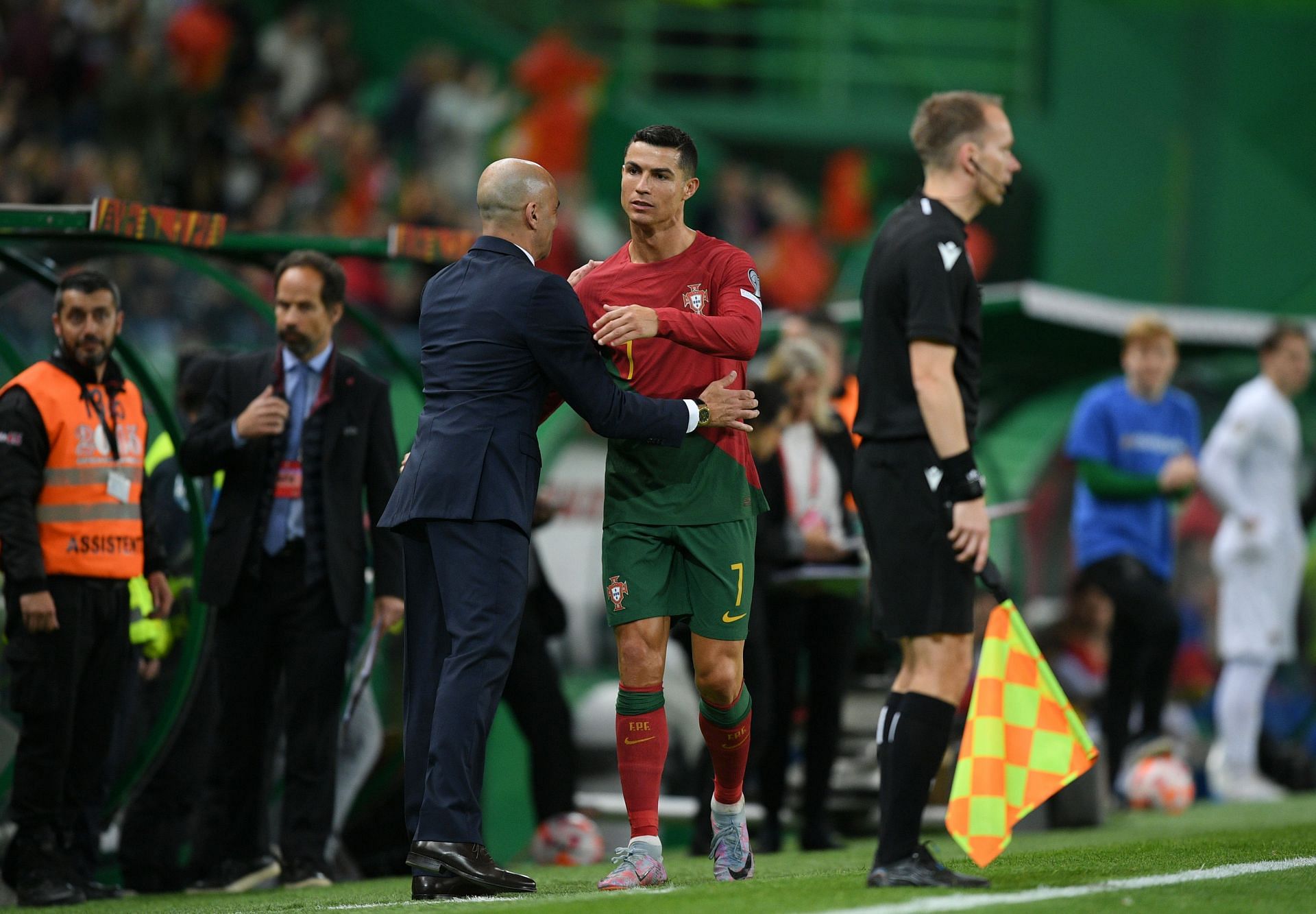 Roberto Martinez was full of praise for Portugal skipper Cristiano Ronaldo.