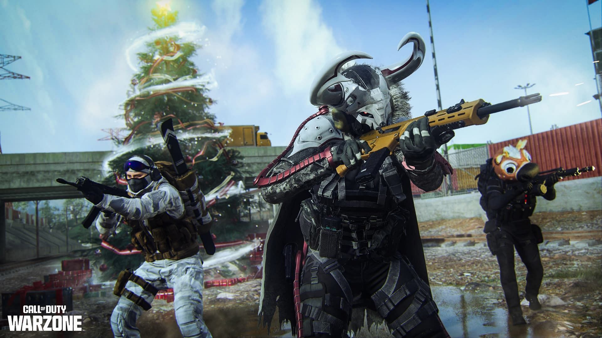 You can obtain an early-game advantage in the Deck the Halls event (Image via Activision)