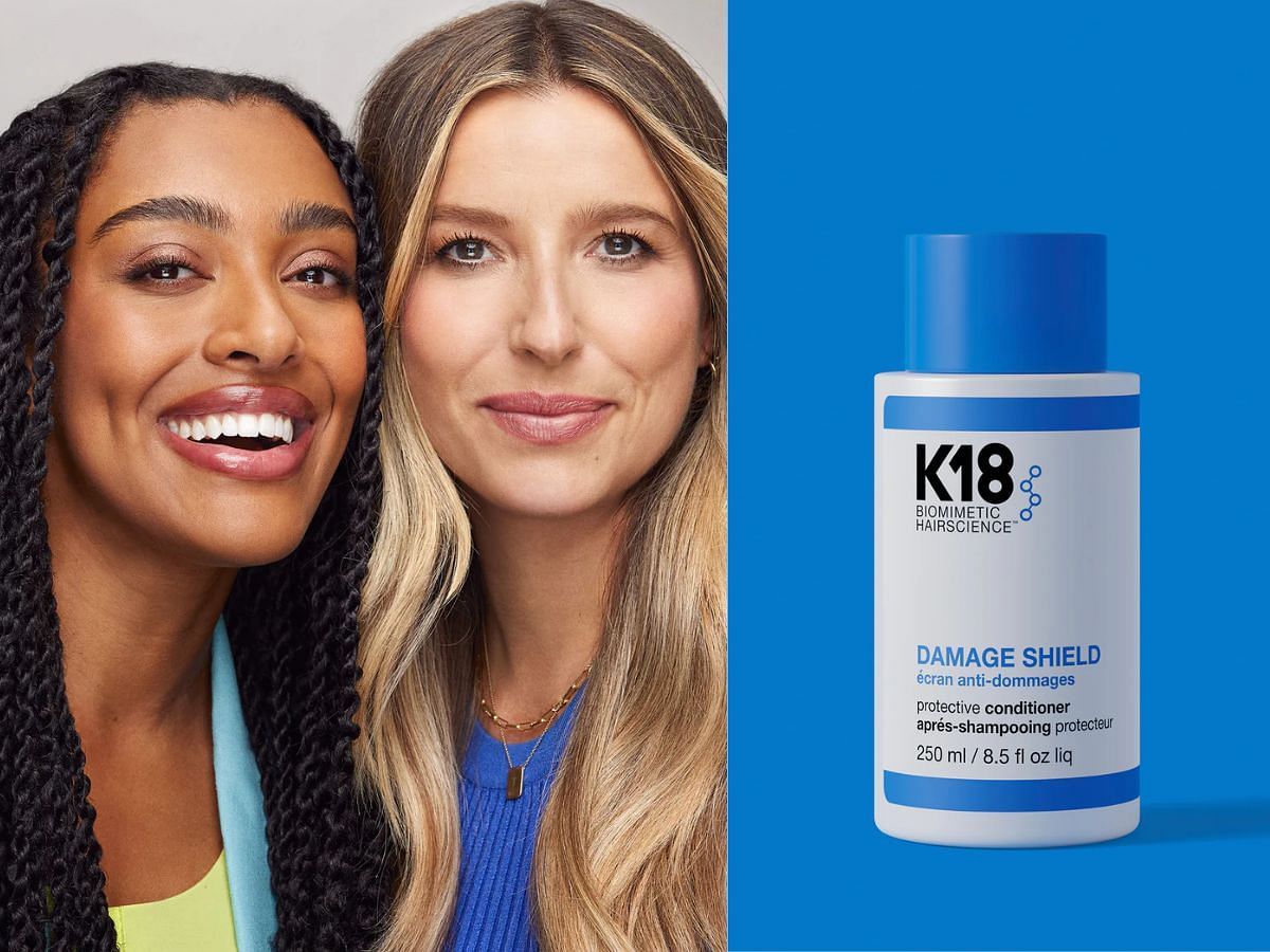 K18 Damage Shield Protective Conditioner (Image via k18hair.com)