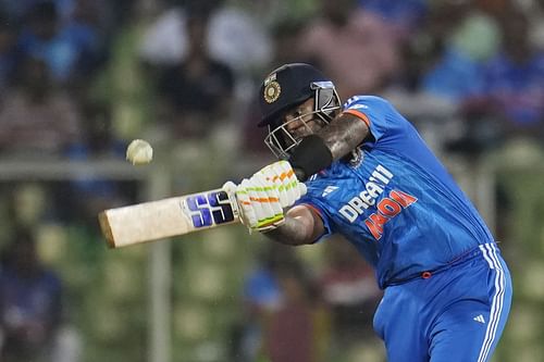 Suryakumar Yadav has scored three centuries in T20I cricket. [P/C: AP]