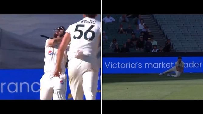[Watch] Mitchell Marsh takes spectacular diving catch to end Agha Salman's spirited knock in AUS vs PAK 2nd Test
