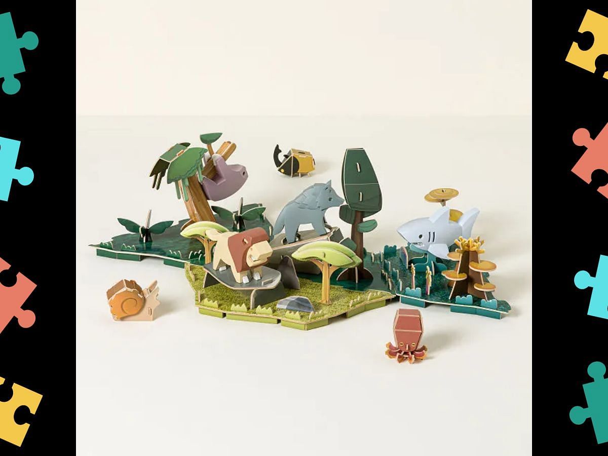 Puzzle &amp; Build the Animal Kingdom (Image via Amazon)