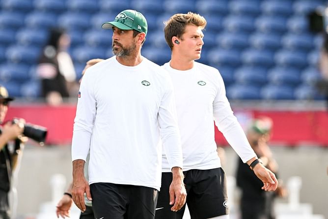 “It’s chickens**t”: Aaron Rodgers demands Jets get to the bottom of ‘source’ attempting Zach Wilson’s character assassination