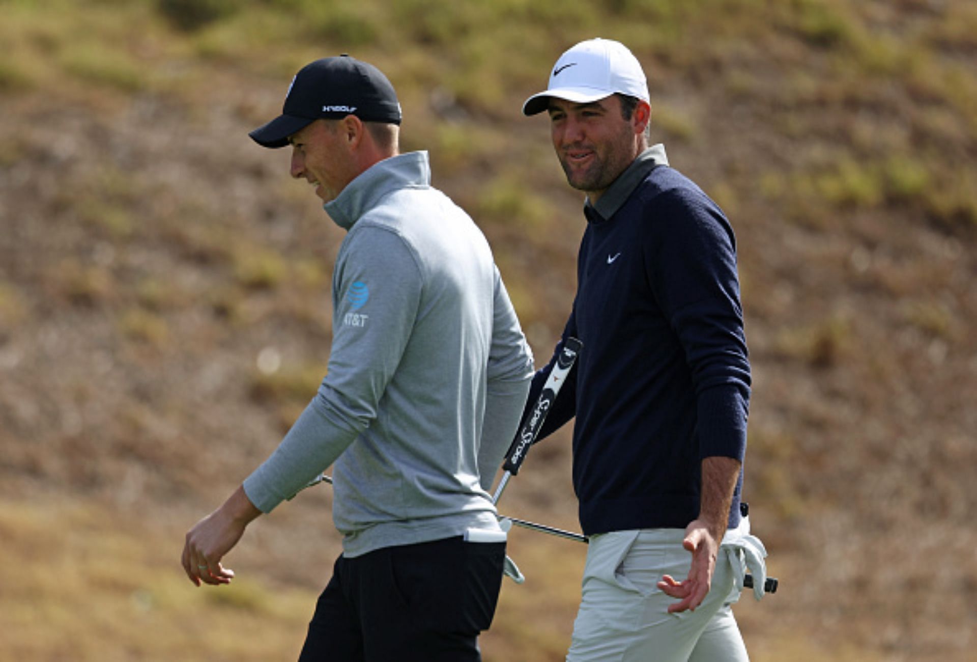 Jordan Spieth and Scottie Scheffler (Image via Getty).