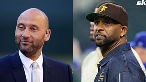 Yankees icon Derek Jeter reunites with CC Sabathia for showcase baseball event in Bahamas