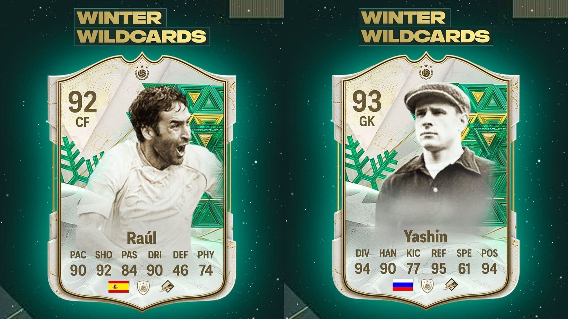 All EA FC 24 Winter Wildcards Icons leaks featuring Lev Yashin