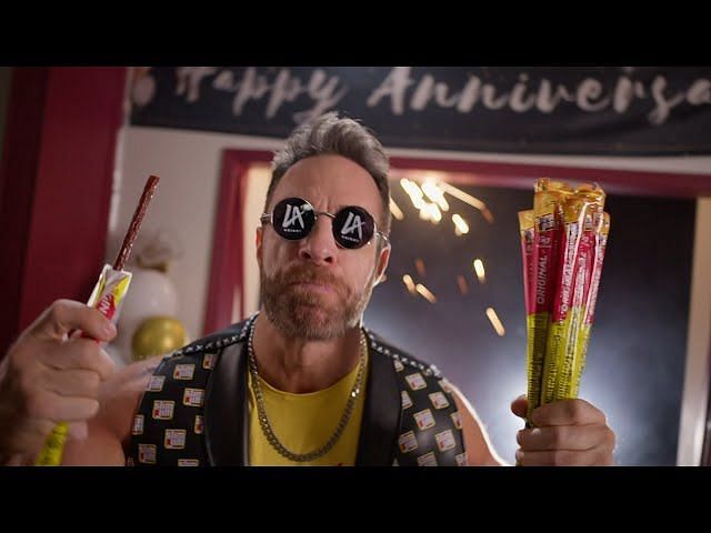 Slim Jim car featured in promo with WWE star LA Knight stolen