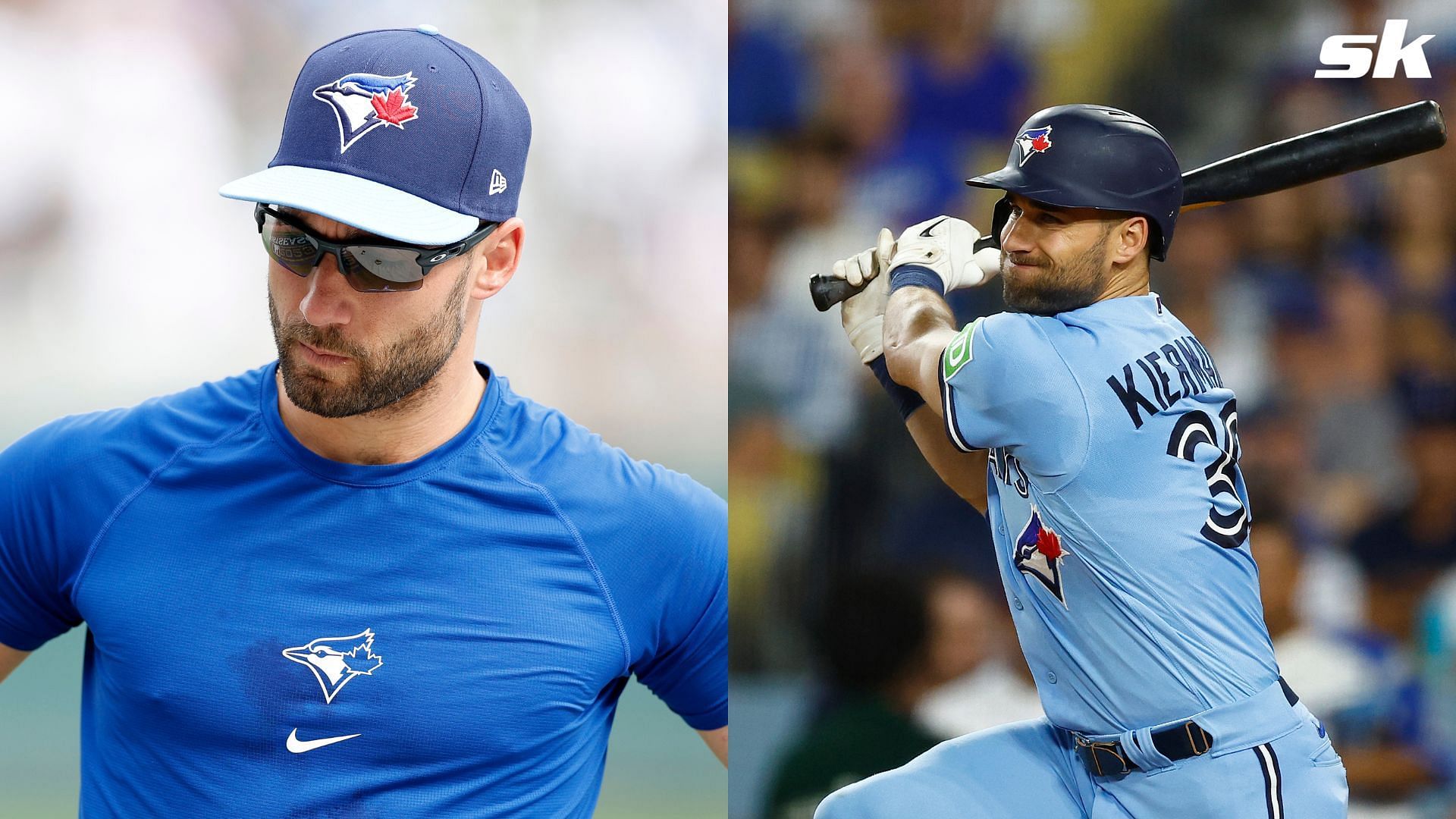 Kevin Kiermaier elated after re-signing with the Toronto Blue Jays. 