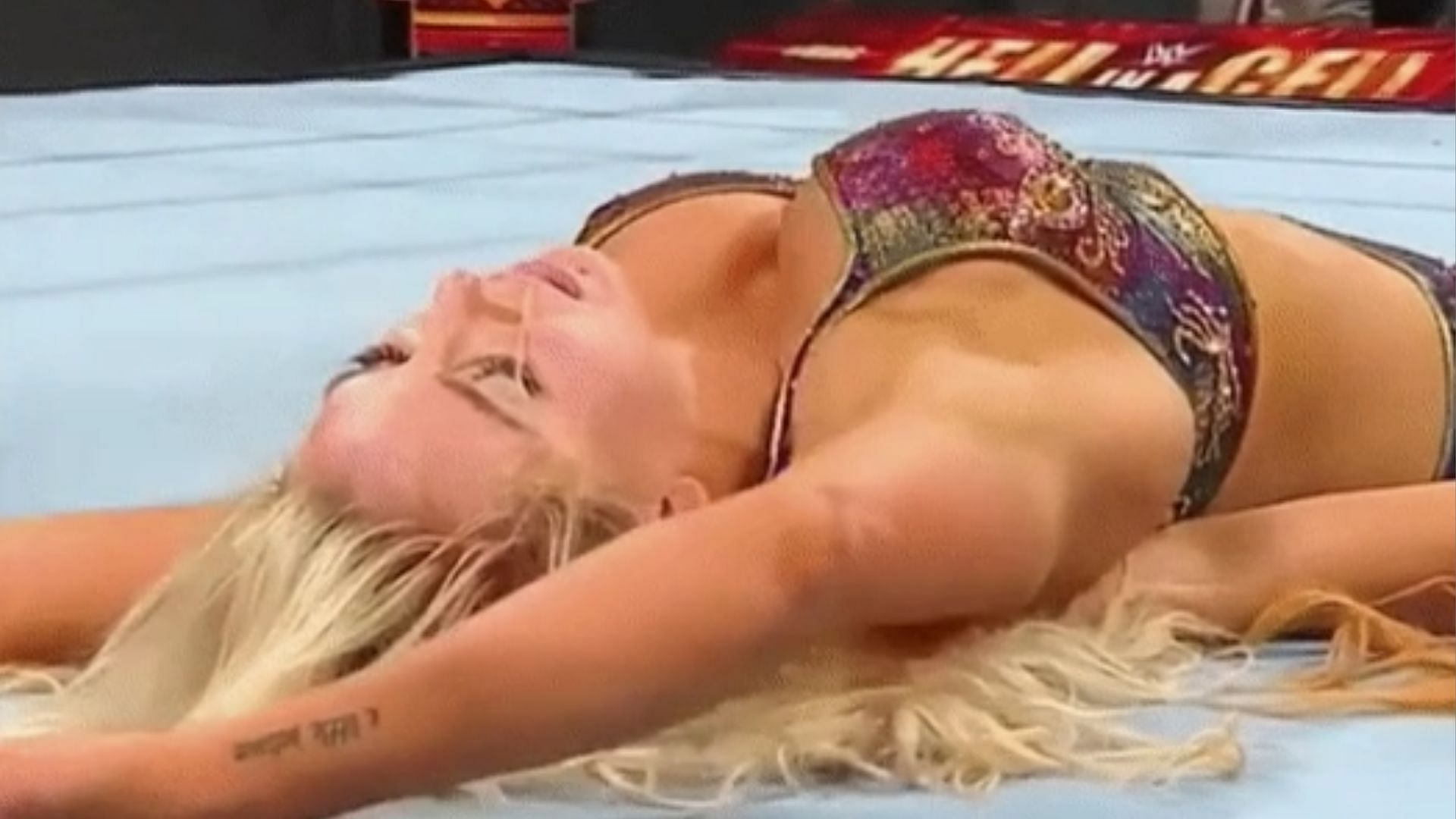 Charlotte Flair is out with an injury 