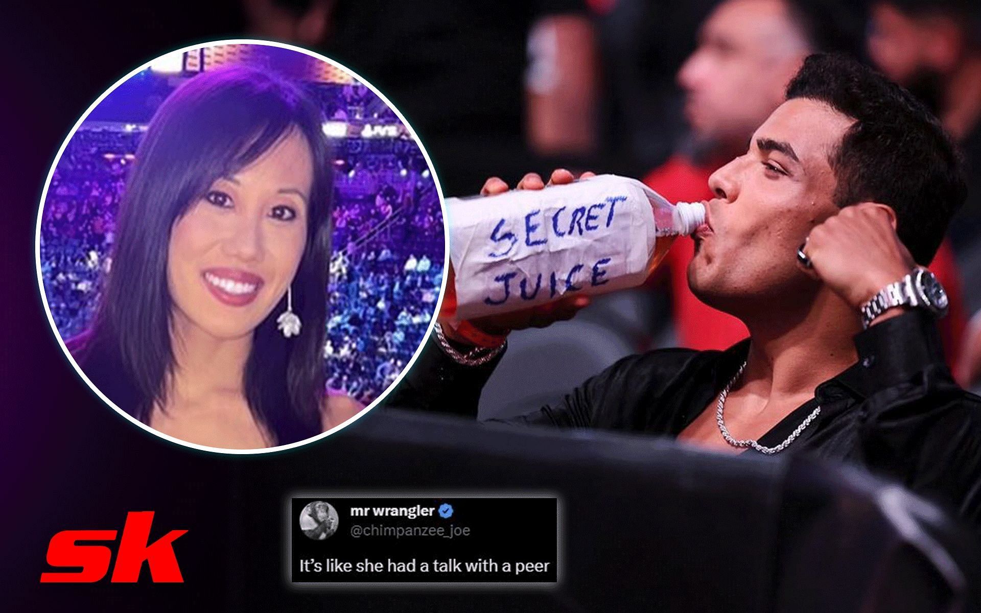 UFC Helen Yee leans towards Paulo Costa s secret juice over milk