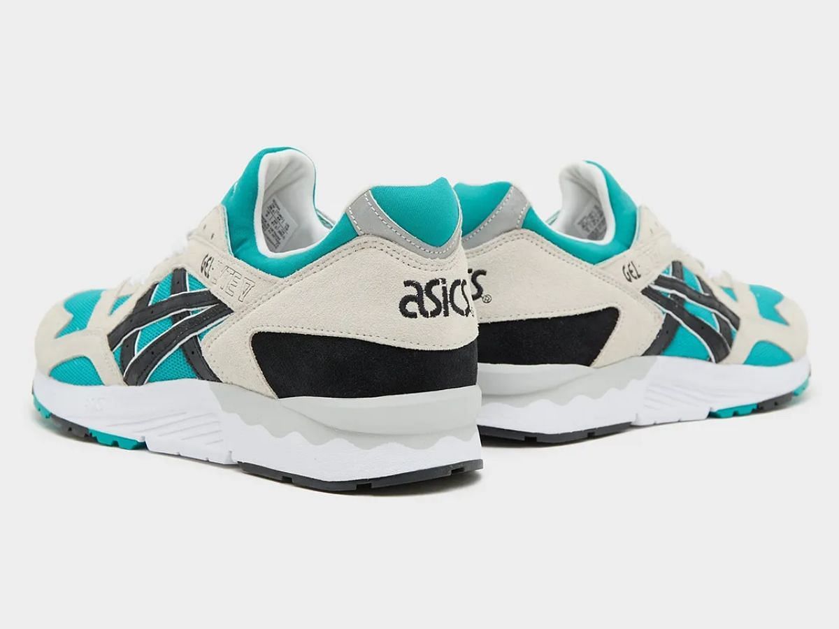 ASICS GEL-LYTE V Teal/White/Black sneakers (Image for Sneaker News)