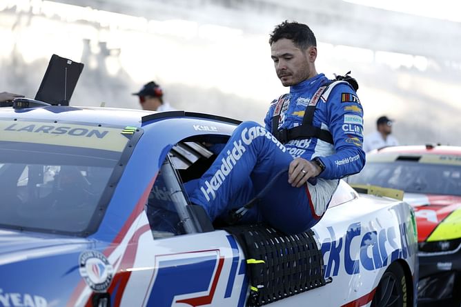"Our cars are way too loud": Kyle Larson believes quieter NASCAR Cup cars could improve "fan experience"