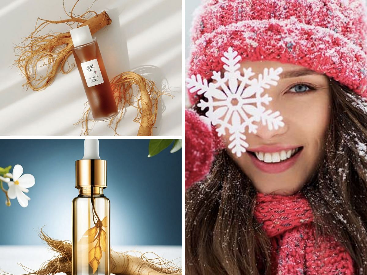 Ginseng as winter skincare (Image via Sportskeeda)