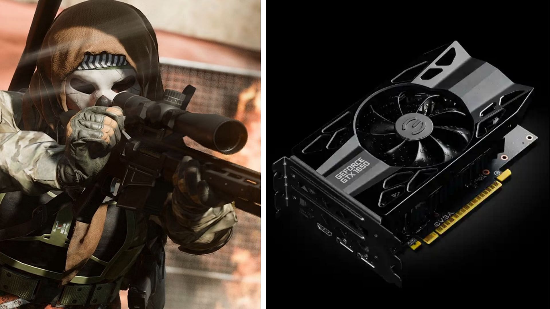 The GTX 1650 and 1650 Super can handle Warzone 3 with some compromises (Image via Nvidia and Activision)