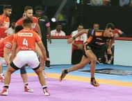 Amirmohammad Zafardanesh in action (Credits: PKL)