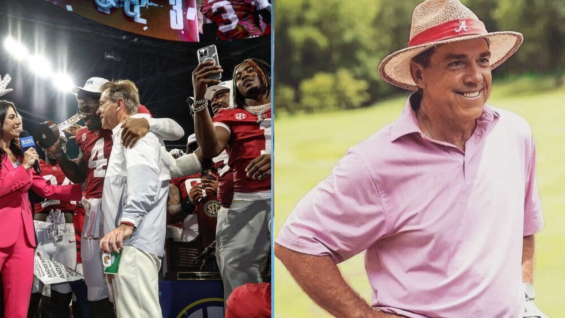 Nick Saban has carried Alabama to yet another CFP