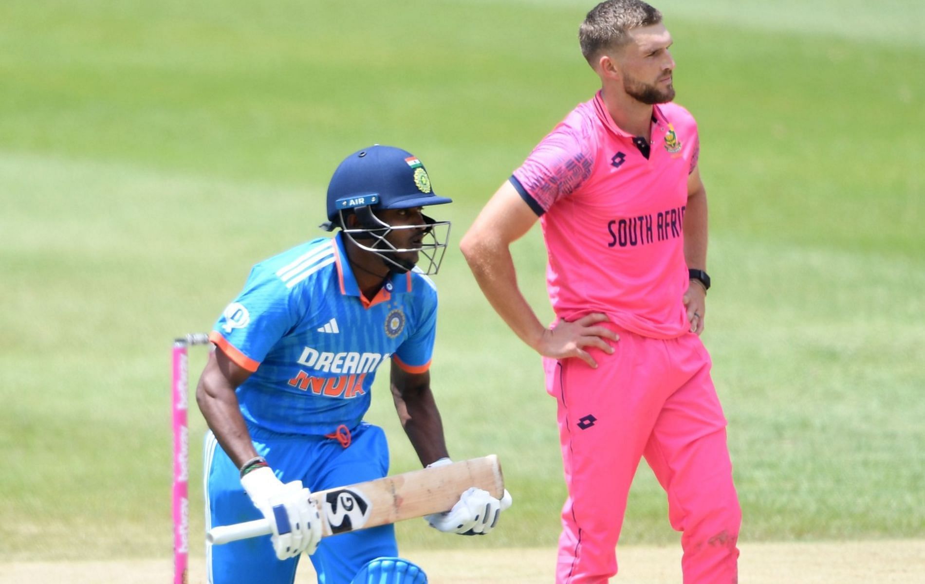 Sai Sudharsan notched up a fantastic half-century on ODI debut. (Pic: X)