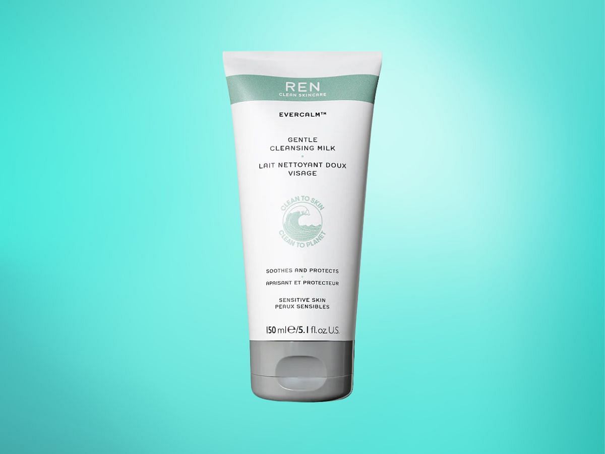 REN Evercalm Gentle Cleansing Milk (Image via Sephora)