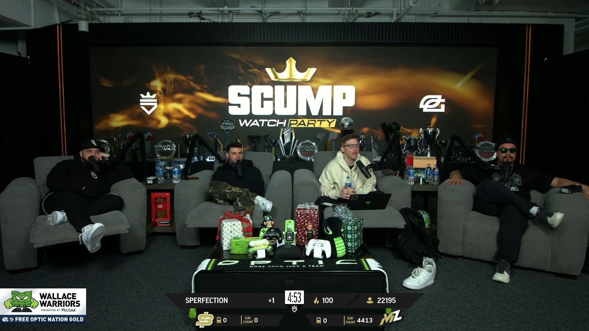 Moments before Scump