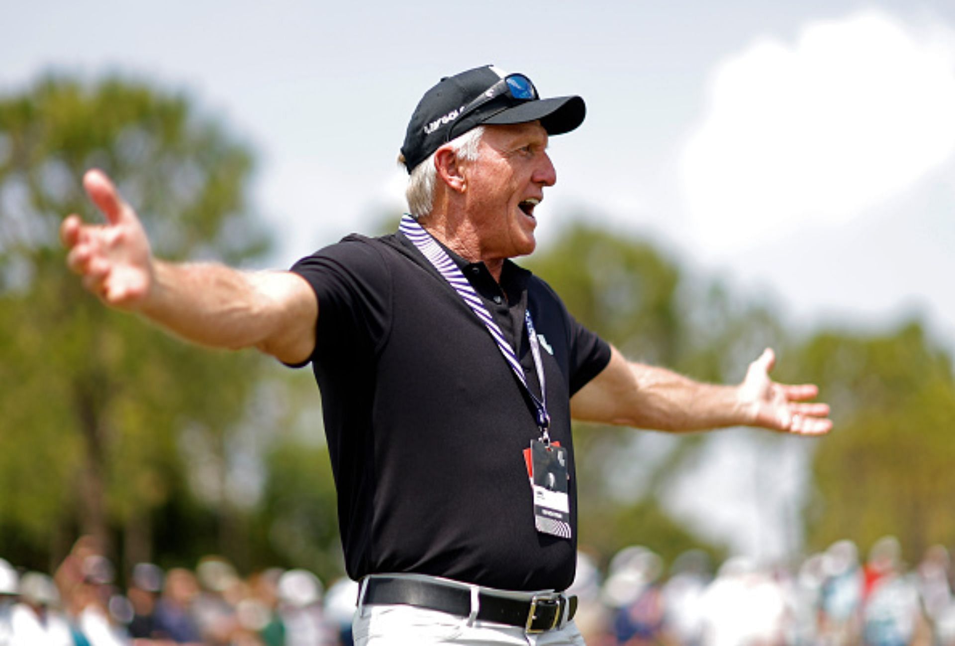 Greg Norman (Image via Getty).