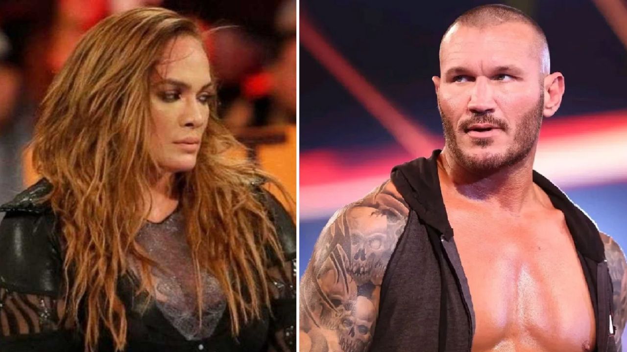 Nia Jax (left); Randy Orton (right)