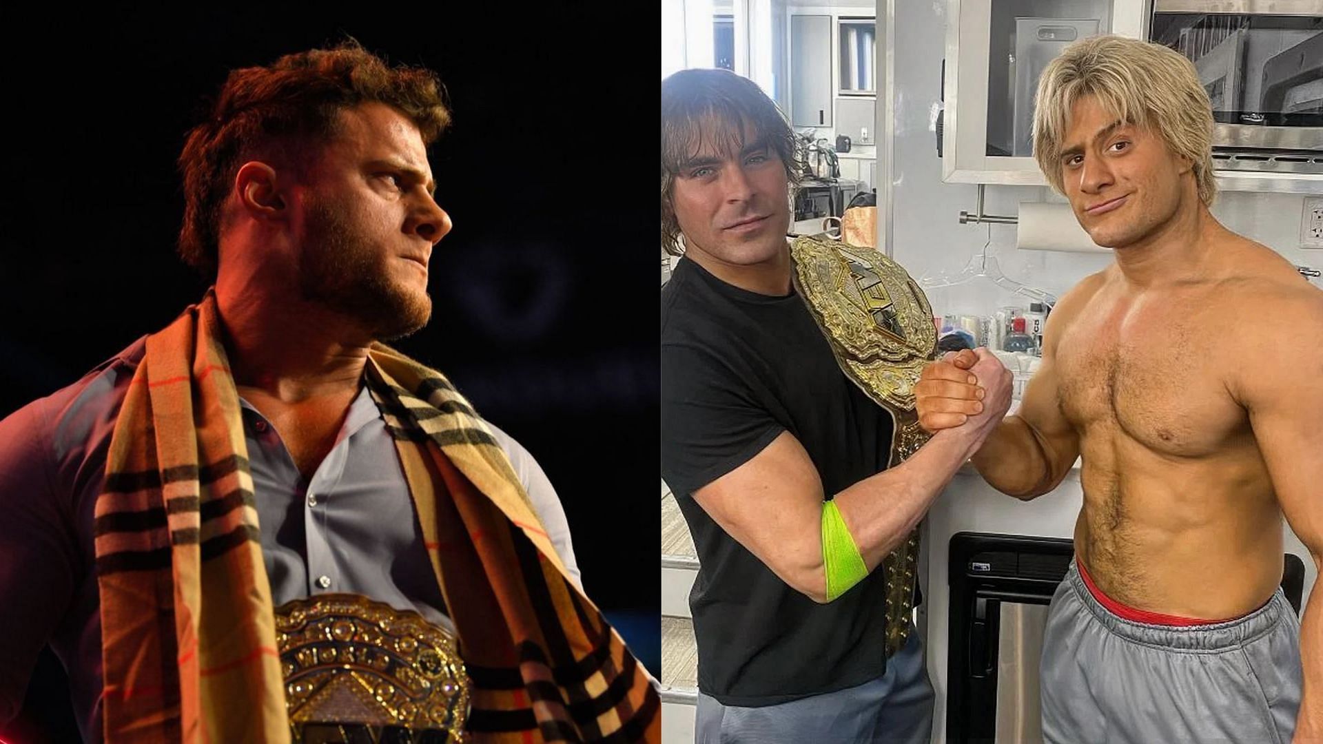 MJF plays the role of Lance Von Erich in The Iron Claw