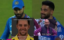 "Moye Moye"- Top 10 funny memes after India draw the series with a thumping 106-run win vs South Africa in 3rd T20I