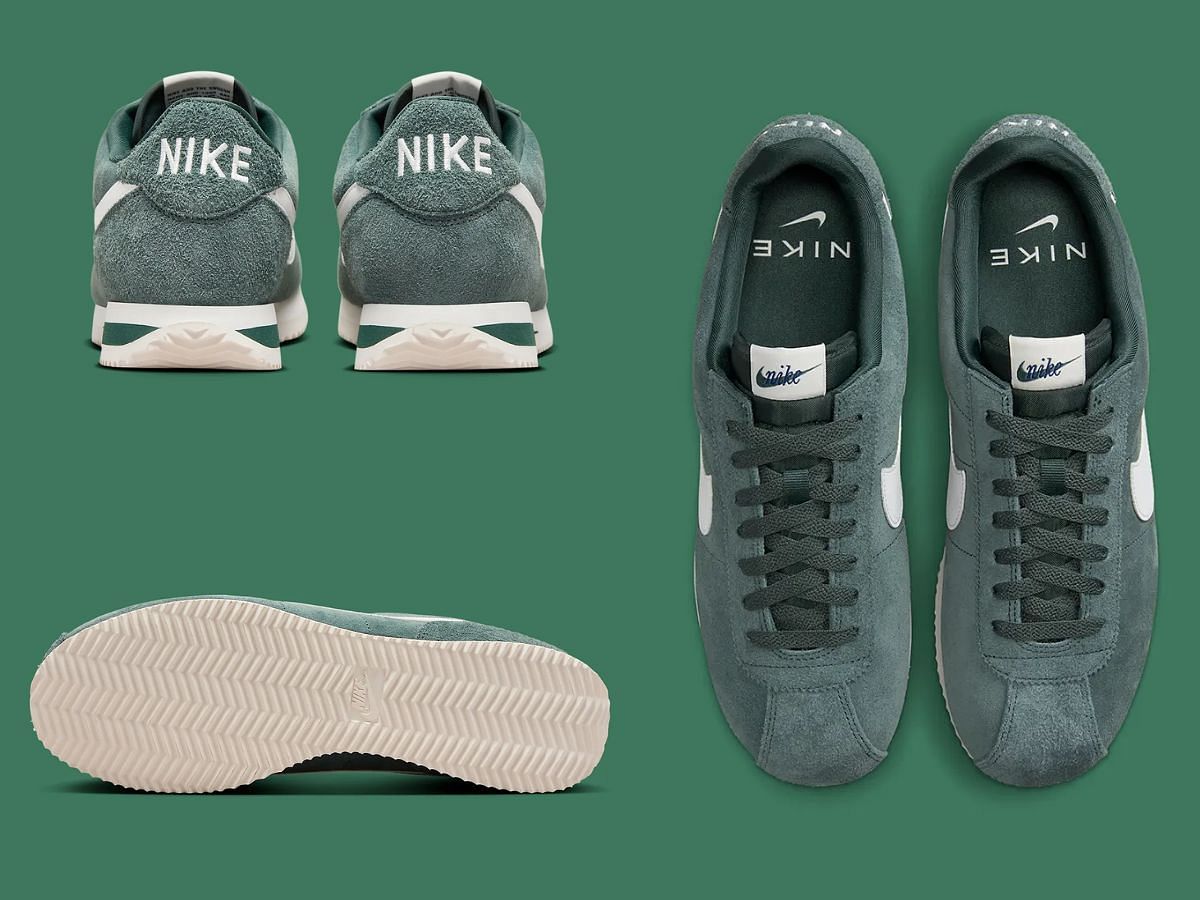 Nike Cortez &ldquo;Vintage Green/Sail&rdquo; sneakers