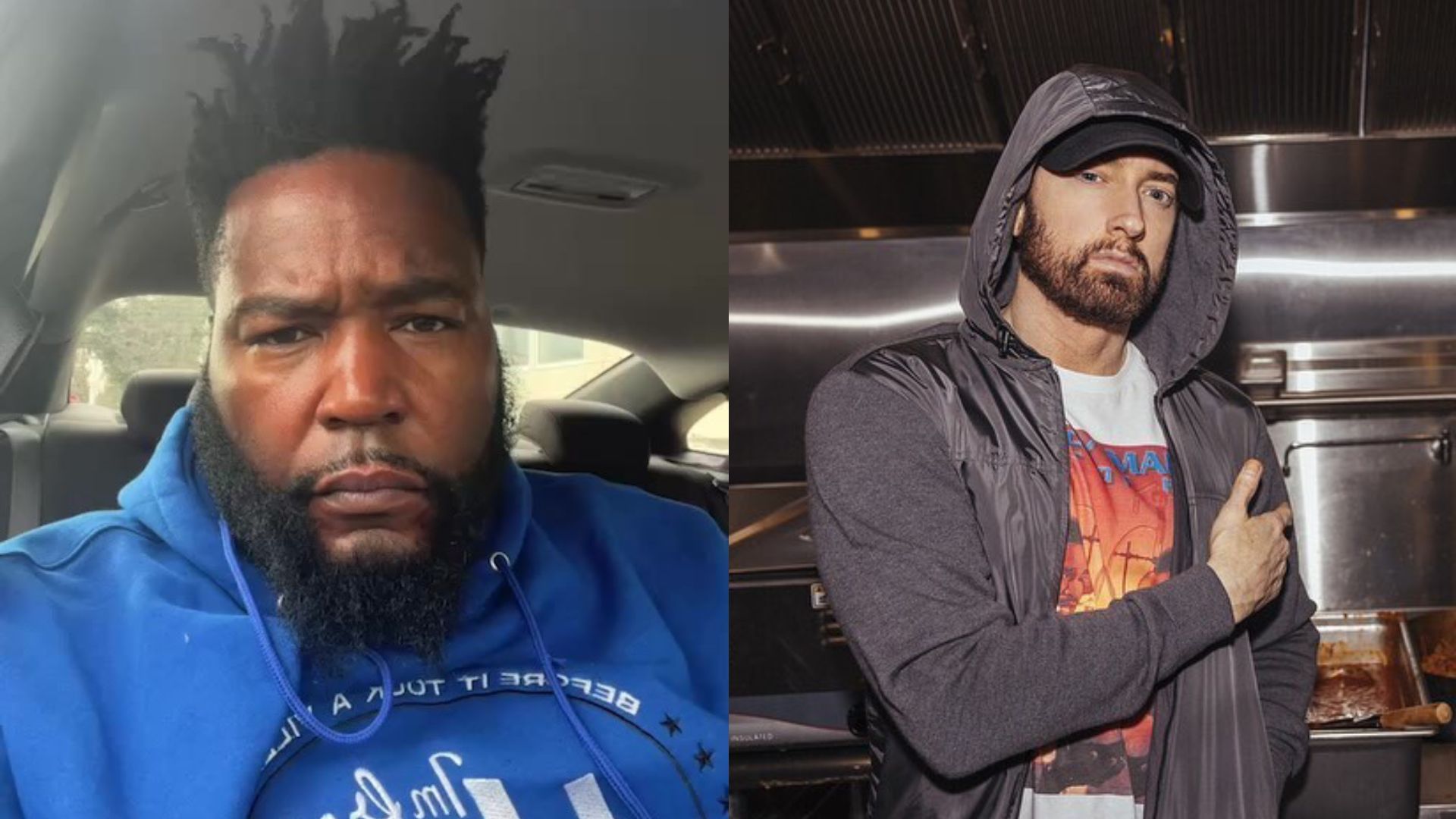 Internet calls out Omar Johnson for comments about Eminem