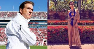 Nick Saban’s daughter-in-law Samira Saban marks her presence as Alabama bus arrives in LA - “The granddaddy of them all”