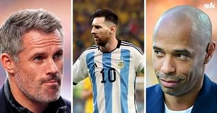 Thierry Henry reacts to Kate Abdo admitting how Lionel Messi called Jamie Carragher ‘donkey’, video goes viral