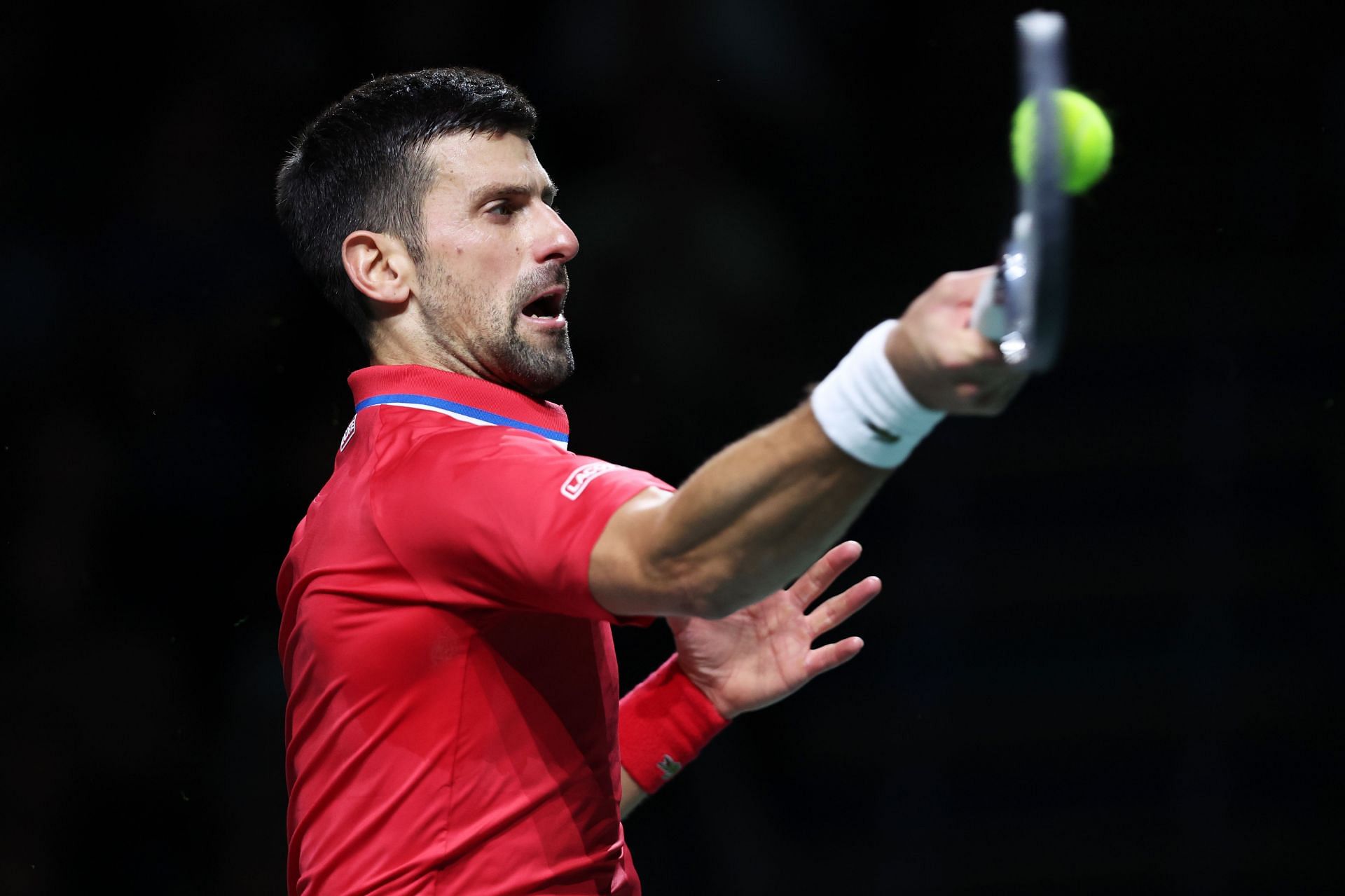 The World No.1 at the Davis Cup.