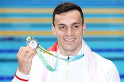 "I've had more downs than ups": James Guy gets emotional after winning first individual 200m freestyle medal since 2016