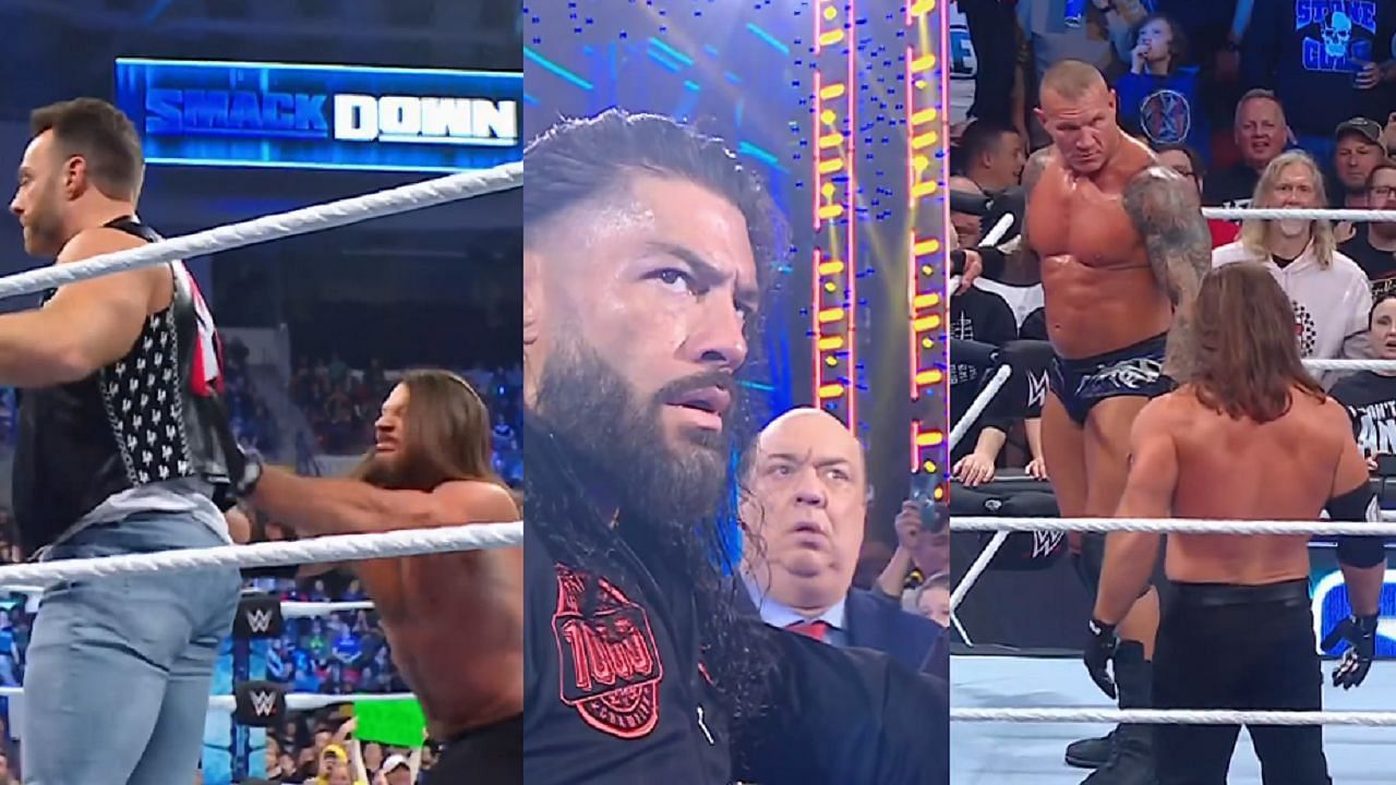 The final moments of SmackDown