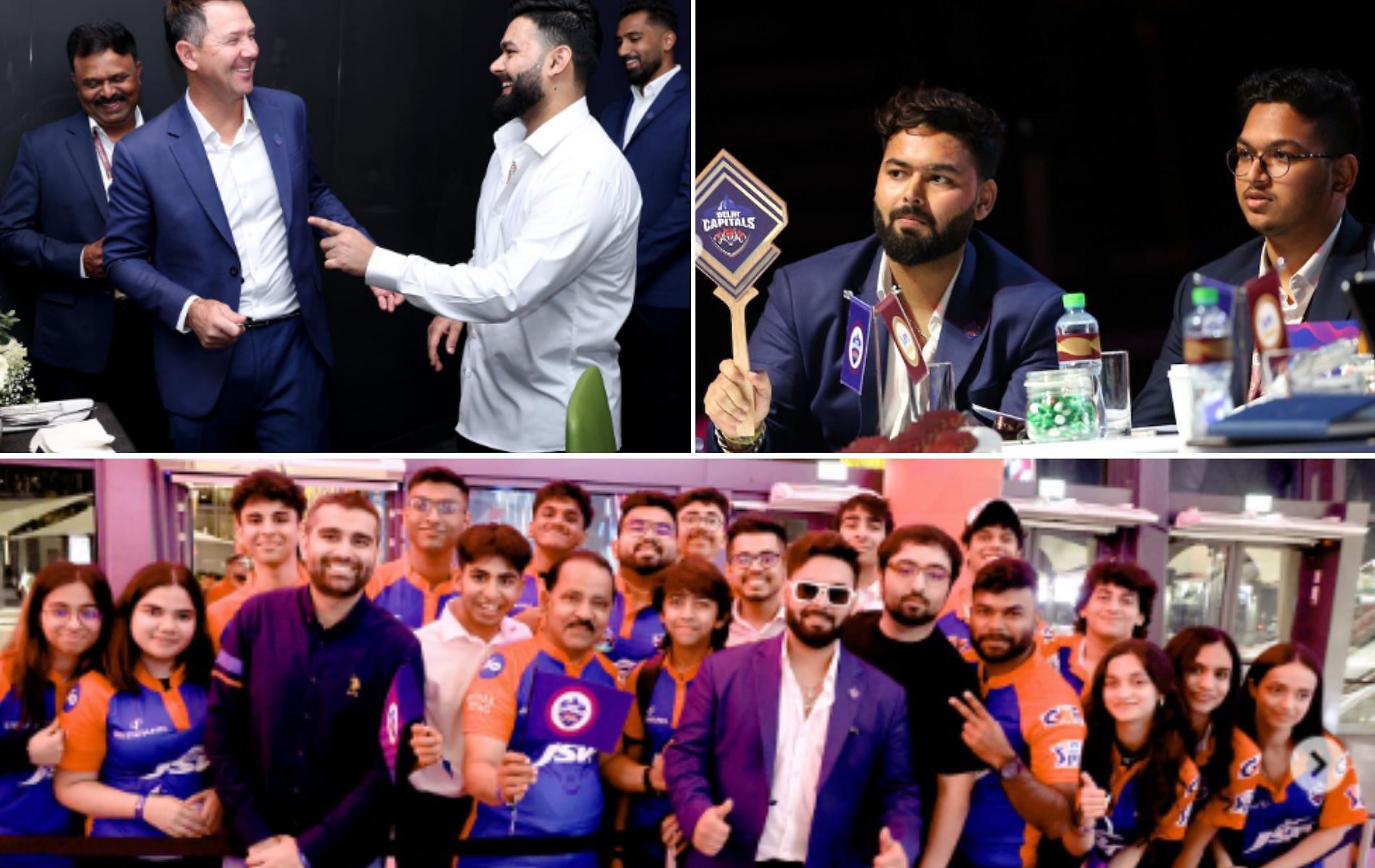 “Your Energy Fuels Our Journey” - Rishabh Pant Thanks Delhi Capitals ...