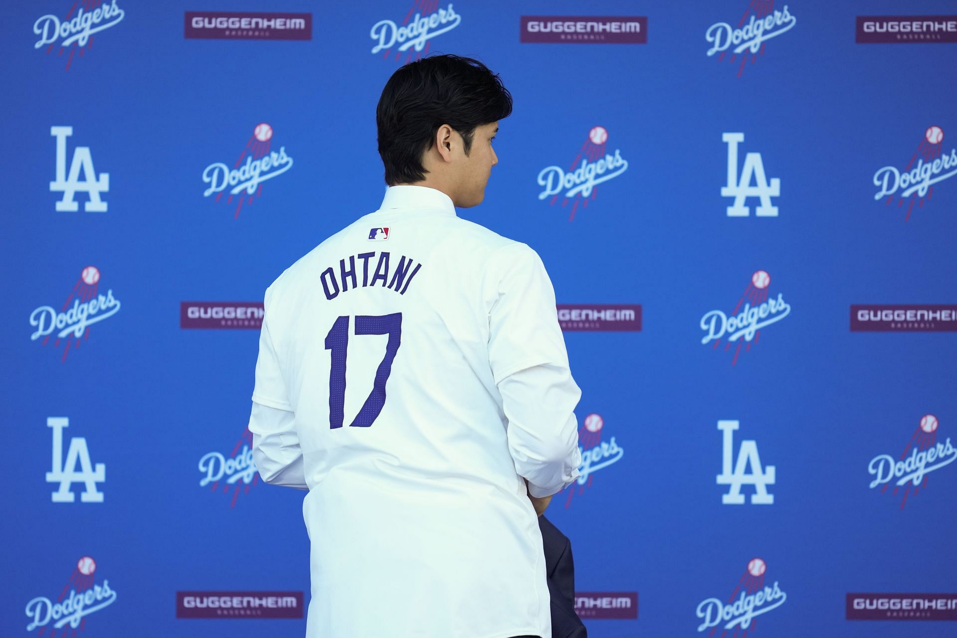 Shohei Ohtani joined Dave Roberts