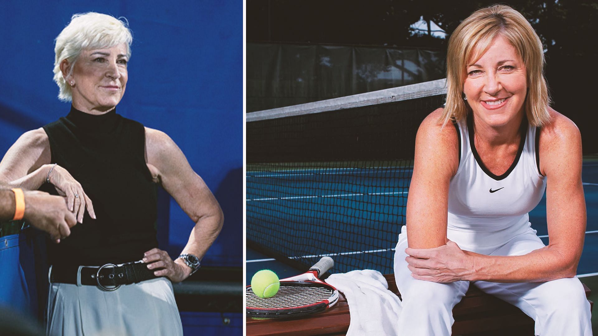 Tennis legend Chris Evert downplayed her 