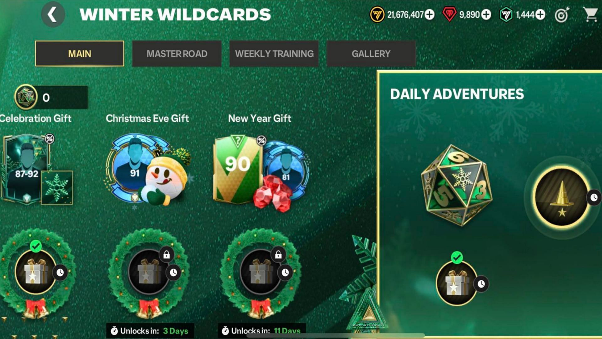 Main Chapter in Winter Wildcards promo (Image via EA Sports)
