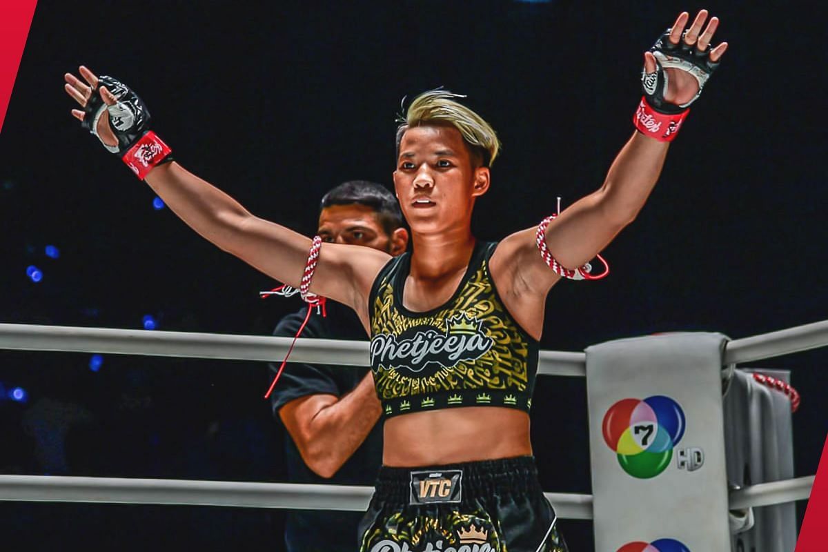 Thai sensation Phetjeeja said she is just beginning in her ONE journey and more is in store from her. -- Photo by ONE Championship