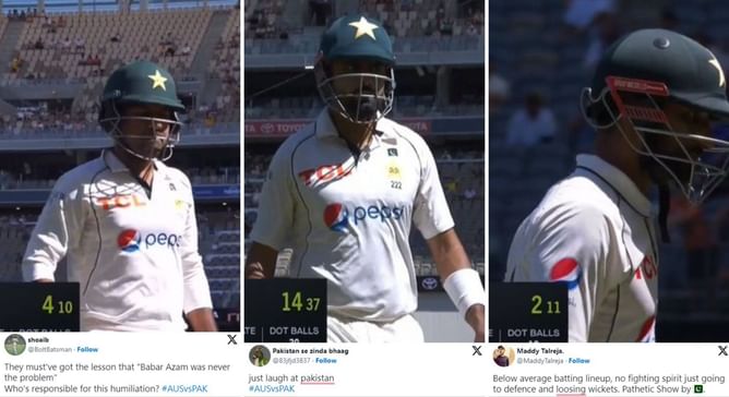 “Babar Azam was never the problem” – Fans react as Australia beat Pakistan by 360 runs in 1st Test