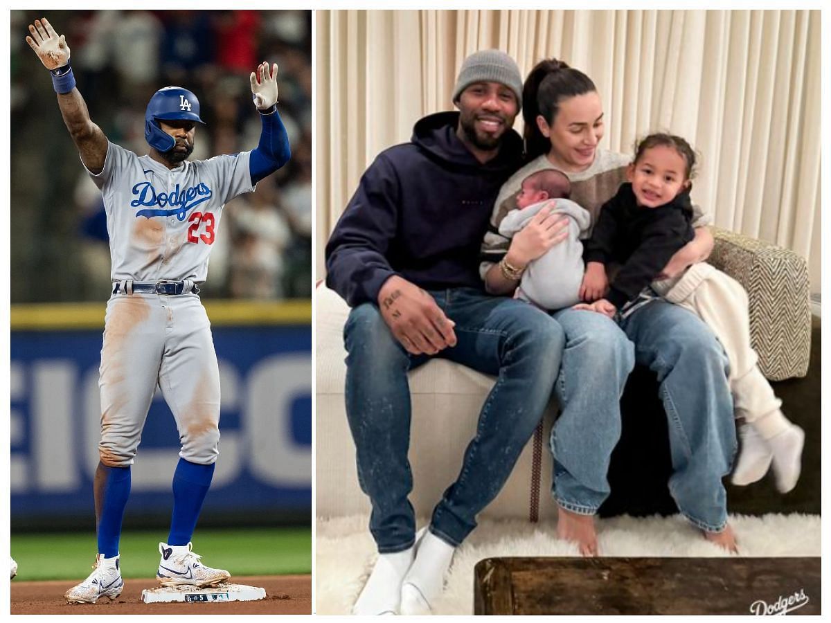 Dodgers fans shower love on Jason Heyward and wife Vedrana as beloved couple welcome a baby slugger to Los Angeles family