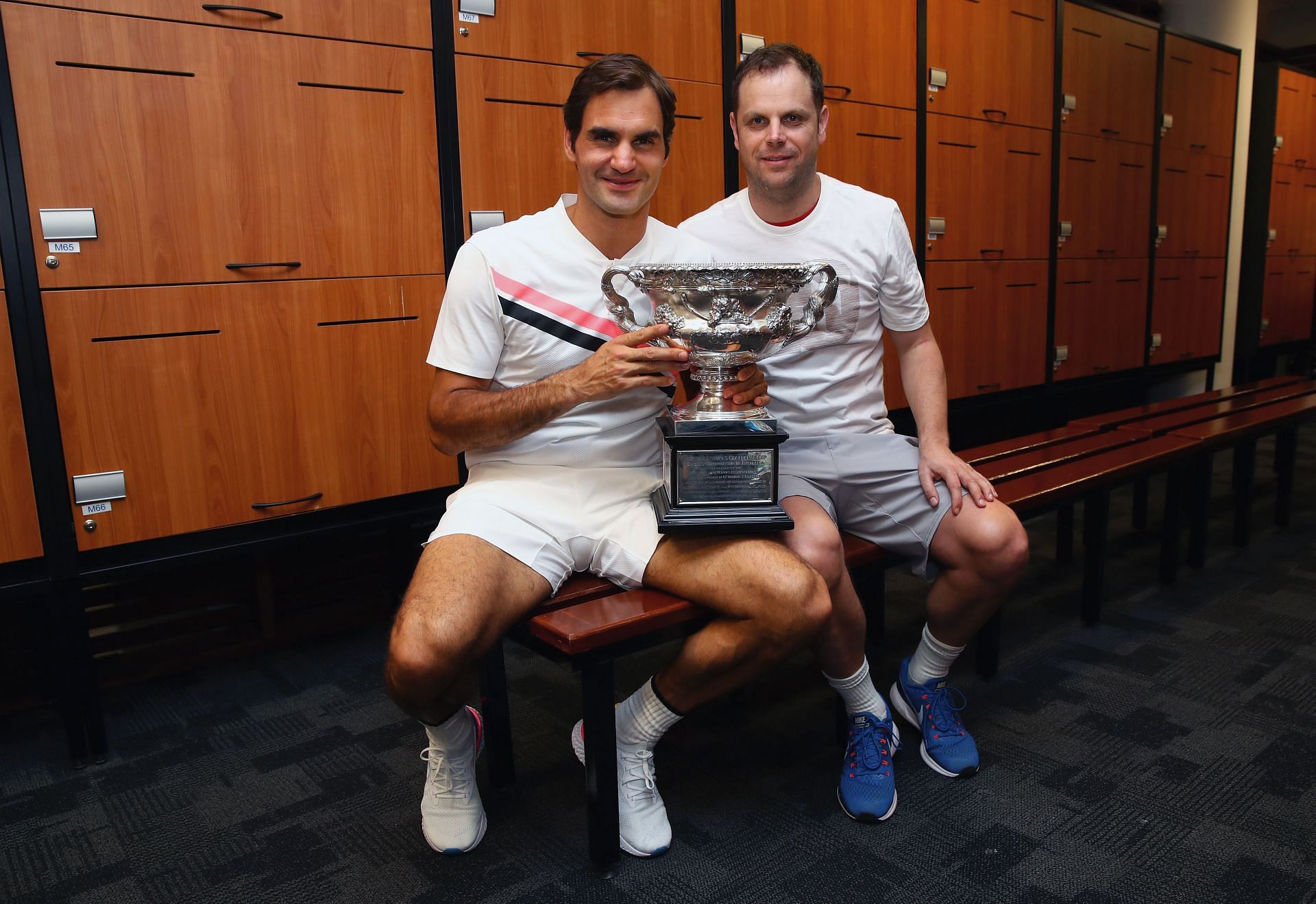 Severin Luthi (right) joins Holger Rune&#039;s coaching team